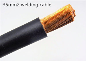 low price welding cable 35mm2 manufacturers