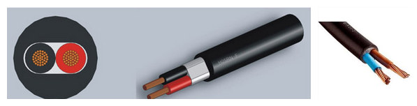 China 2 core rubber flex cable suppliers