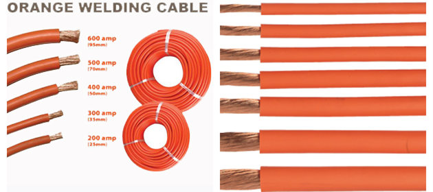 cheap welding cable orange suppliers